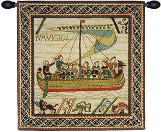 Duke William's Ship 1A French Tapestry (Size: 38 x 33 (witLoops))