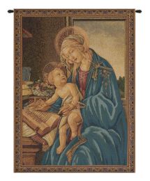 Madonna Del Libro Italian Tapestry (Size: 24 x 20)