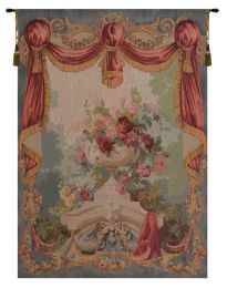 Drape Fleuri French Tapestry (Size: 78 x 58)