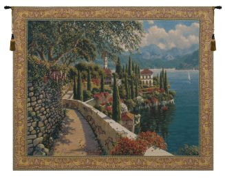 Verena Vista Belgian Tapestry Wall Art (Size: 52 x 62)