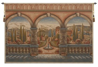 Tuscan Arches Belgian Tapestry (Size: 50 x 74 (Lined))