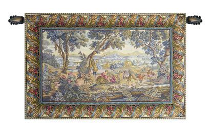 The Hunting Trip Italian Wall Hanging (Size: 46 x 66)