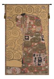 Accomplissement by Klimt II European Tapestry (Size: 58 x 37)