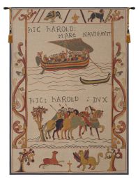 Harold et William Harold and William French Tapestry (Size: 44 x 35)