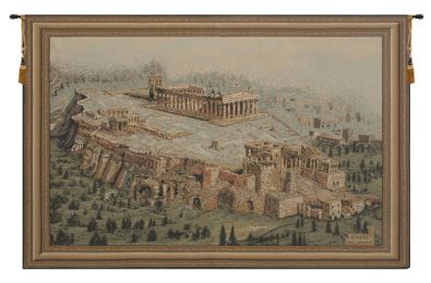 Acropolis Tapestry Wall Hanging (Size: 52 x 74)