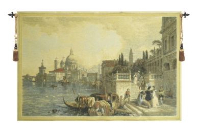 S.M. Della Salute Italian Tapestry (Size: 38 x 54)