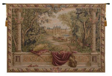 Verdure Au Chateau II French Tapestry (Size: 58 x 74)