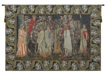 The Holy Grail  European Tapestry (Size: 62 x 85)