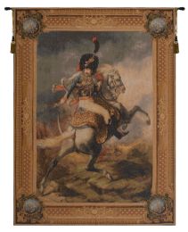 Cavalier de la Garde Imperiale French Tapestry (Size: 78 x 58)