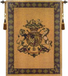 Honni Soit Qui Mal Y Pense Belgian Wall Hanging (Size: 54 x 54 (Unlined))