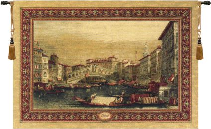 Venice Rialto Belgian Wall Hanging (Size: 54 x 72 (Unlined))