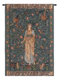 Flora I European Tapestry (Size: 54 x 36)