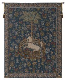 Licorne Captive II French Tapestry (Size: 58 x 44)