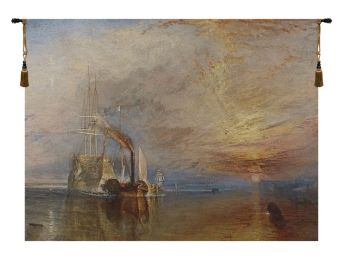 The Fighting Temeraire Belgian Tapestry Wall Art (Size: 40 x 51)