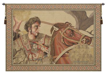 Alexander The Great Italian Tapestry (Size: 50 x 67)