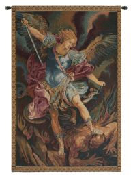 St. Michael Italian Tapestry (Size: 26 x 17)