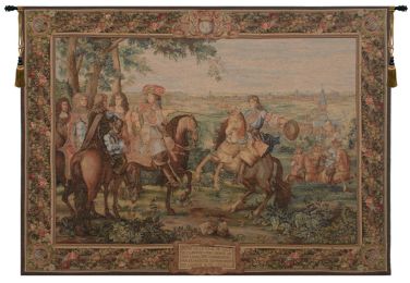 La Prise de Lille French Tapestry (Size: 58 x 86)