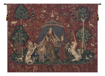 Lady and the Unicorn Tapestry Wholesale (Size: 33 x 44)