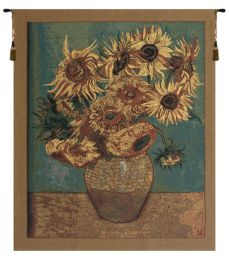 Sunflowers, Gold Tapestry Wholesale (Size: 40 x 33)