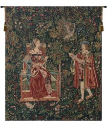 Reading in the Garden Tapestry Wholesale (Size: 40 x 33)