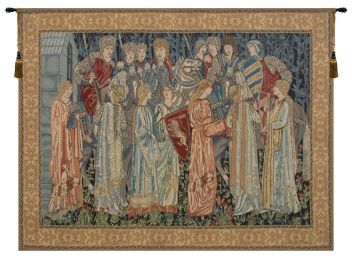 Knights Departure  Tapestry Wholesale (Size: 33 x 45)