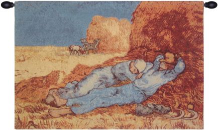 Repose of the Farmer Tapestry Wholesale (Size: 28 x 39)