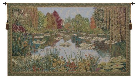 Parc de Monet Tapestry Wholesale (Size: 42 x 70)