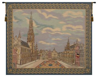 Brussels Place Tapestry Wholesale (Size: 37 x 44)