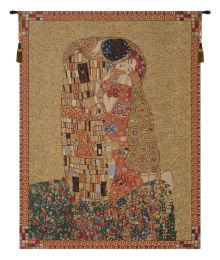 Klimt's Kiss Tapestry Wholesale (Size: 44 x 34)