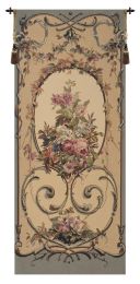 Jessica Blue Belgian Tapestry Wall Art (Size: 40 x 18)