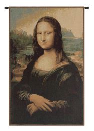 The Mona Lisa Italian Tapestry (Size: 24 x 17)