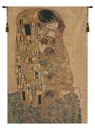 The Kiss II Italian Tapestry (Size: 54 x 38)