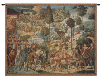 Chapel of the Magi Florence Italian Tapestry (Size: 38 x 54)