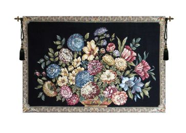 Floral Bouquet Words by Lucio Battisti (Size: 25 x 41 (Parole nero))