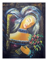 Sleeping Beauty Canvas Wall Art (Size: 36 x 24 (Stretched))