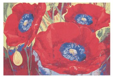 Three Poppies Tapestry Wholesale (Size: 20 x 33)