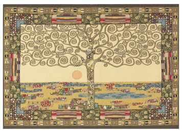 Tree of Life by Klimt European Tapestry (Size: 20 x 24)