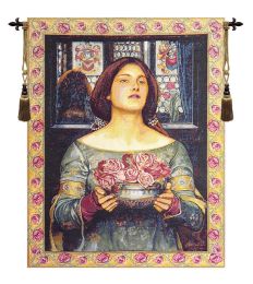 Offering the Roses Italian Wall Hanging (Size: 54 x 38)